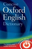 Concise Oxford English dictionary /