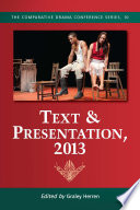 Text and presentation, 2013 /