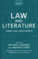 Law and literature /