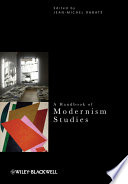 A handbook of modernism studies