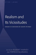 Realism and its vicissitudes : essays in honor of Sandy Petrey /