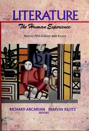Literature : the human experience /