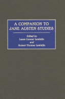 A companion to Jane Austen studies