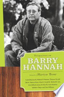Perspectives on Barry Hannah