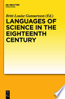 Languages of science in the eighteenth century