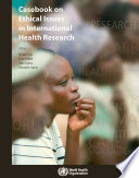 Casebook on ethical issues in international health research