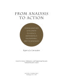 From analysis to action undergraduate education in science, mathematics, engineering, and technology /