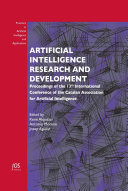 Artificial intelligence research and development proceedings of the 13th International Conference of the Catalan Association for Artificial Intelligence /