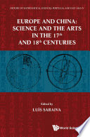 Europe and China science and arts in the 17th and 18th centuries /