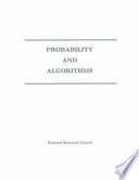 Probability and algorithms