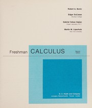 Freshman calculus /