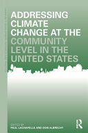 Addressing Climate Change at the Community Level in the United States /