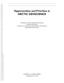 Opportunities and priorities in arctic geoscience
