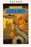 A dictionary of biology.
