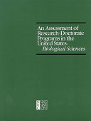 An Assessment of research-doctorate programs in the United States biological sciences /