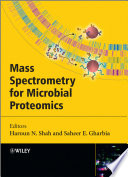 Mass spectrometry for microbial proteomics