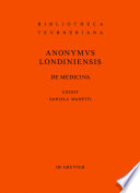 Anonymus londiniensis de medicina /