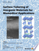 Surface tailoring of inorganic materials for biomedical applications