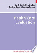 Health care evaluation