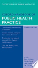 Oxford handbook of public health practice