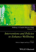 Interventions and policies to enhance wellbeing /