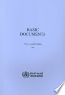 Basic documents ; including amendments adopted up to 31st May 2009