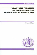 WHO Expert Committee on Specifications for Pharmaceutical Preparations thirty-seventh report.