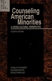 Counseling American minorities : a cross-cultural perspective /