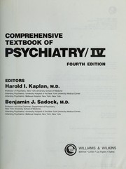 Comprehensive textbook of psychiatry IV.