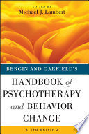 Bergin and Garfield's handbook of psychotherapy and behavior change