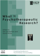 What is psychotherapeutic research?