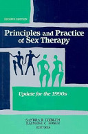 Principles and practice of sex therapy : update for the 1990s /