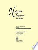 Nutrition during pregnancy and lactation an implementation guide /
