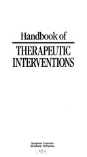 Handbook of therapeutic interventions.