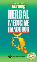 Nursing : herbal medicine handbook.