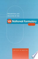 Description and analysis of the VA National Formulary