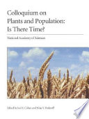 Colloquium on Plants and Population Is There Time? /