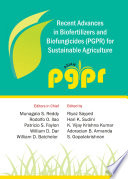 Recent advances in biofertilizers and biofungicides (PGPR) for sustainable agriculture /