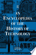 An Encyclopaedia of the history of technology