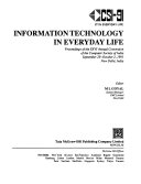 Information technology in everyday life : proceedings of the XXVI Annual Convention of the Computer Society of India, September 29-October 2, 1991, New Delhi, India /