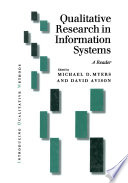 Qualitative research in information systems a reader /