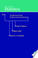 Introductory statistics for engineering experimentation
