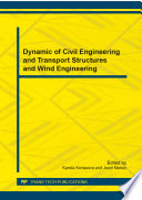 Dynamic of civil engineering and transport structures and wind engineering /