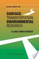 Surface transportation environmental research a long-term strategy /
