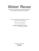 Water reuse potential for expanding the nation's water supply through reuse of municipal wastewater /