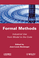 Formal method industrial use from model to the code /