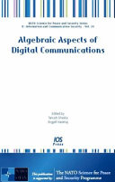 Algebraic aspects of digital communications