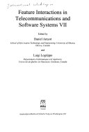 Feature interactions in telecommunications and software systems VII