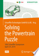 Solving the Powertrain Puzzle 10th Schaeffler Symposium April 3/4, 2014 /