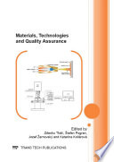 Materials, technologies and quality assurance /